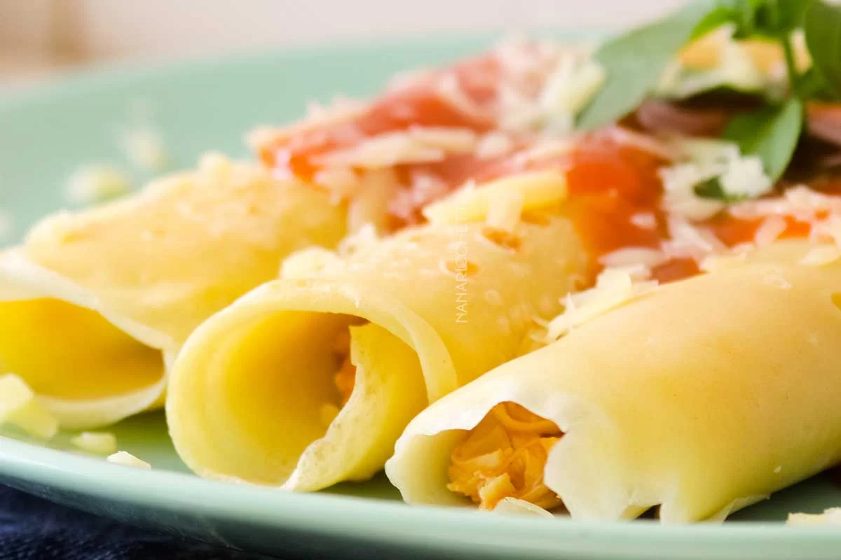 Receita de Massa de Panqueca com Água - você não sentirá diferença nenhuma, é simplesmente delicioso.