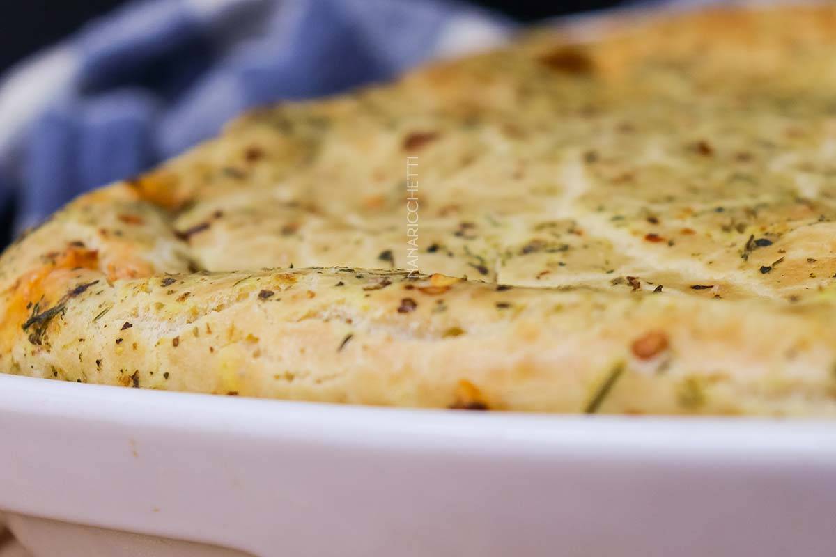 Torta de Frango no Liquidificador