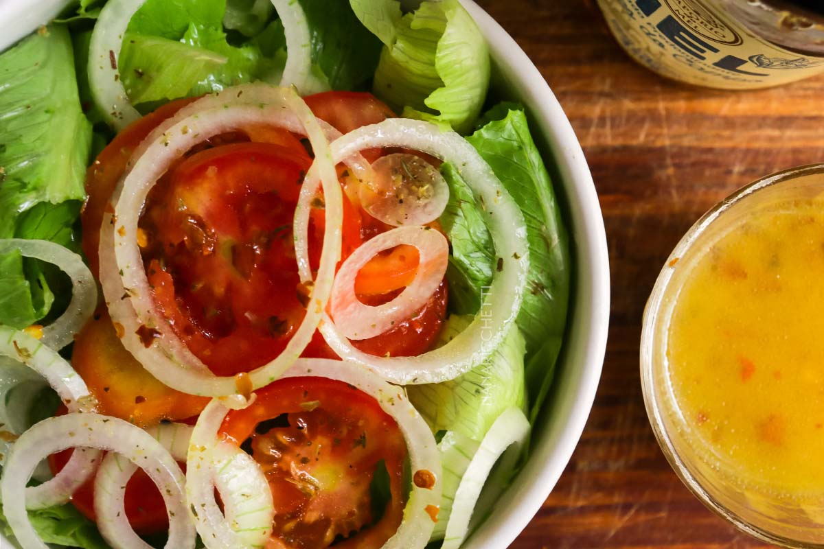 Molho de Laranja com Mel e Mostarda para Salada