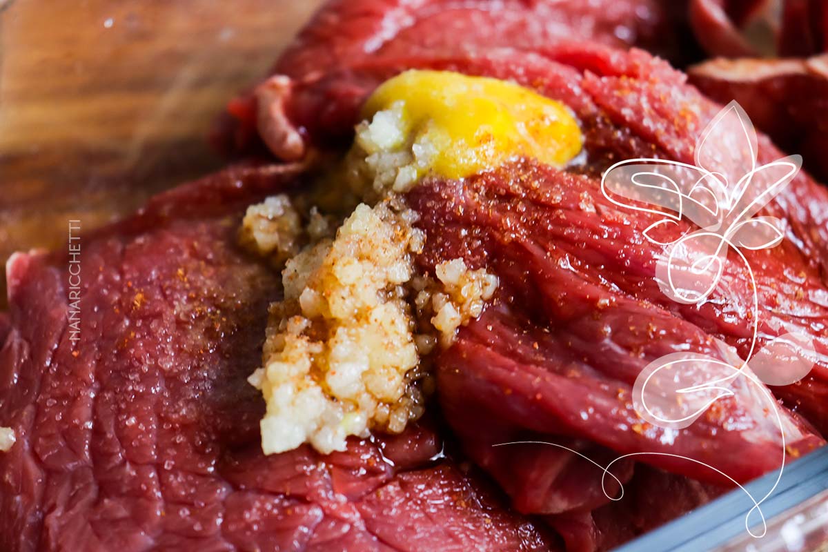 Receita de Tempero - veja como é fácil temperar bife de carne para o almoço ou jantar.