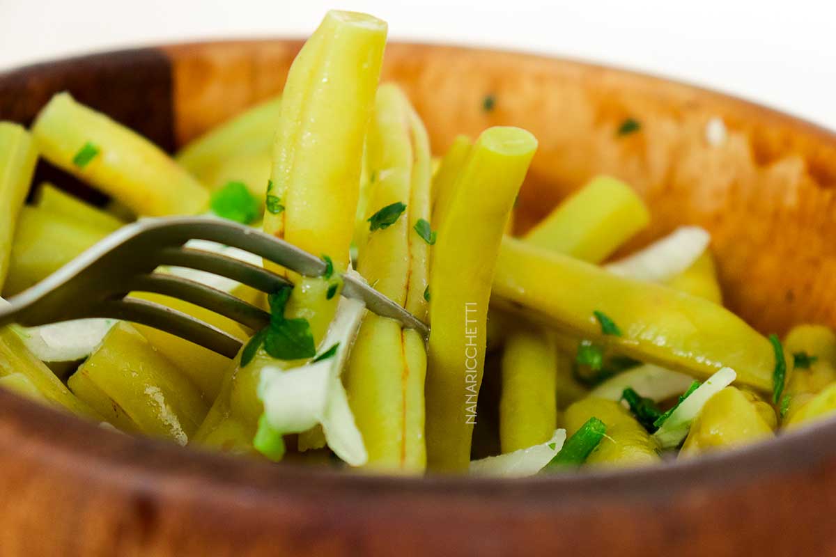 Receita de Salada de Vagem Simples - faça para o almoço ou jantar do dia a dia.