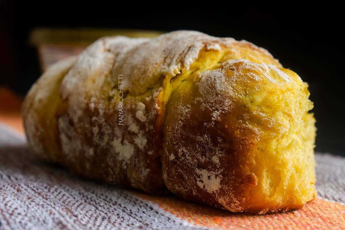 Receita de Pão de Abóbora - delicioso para o lanche da tarde.