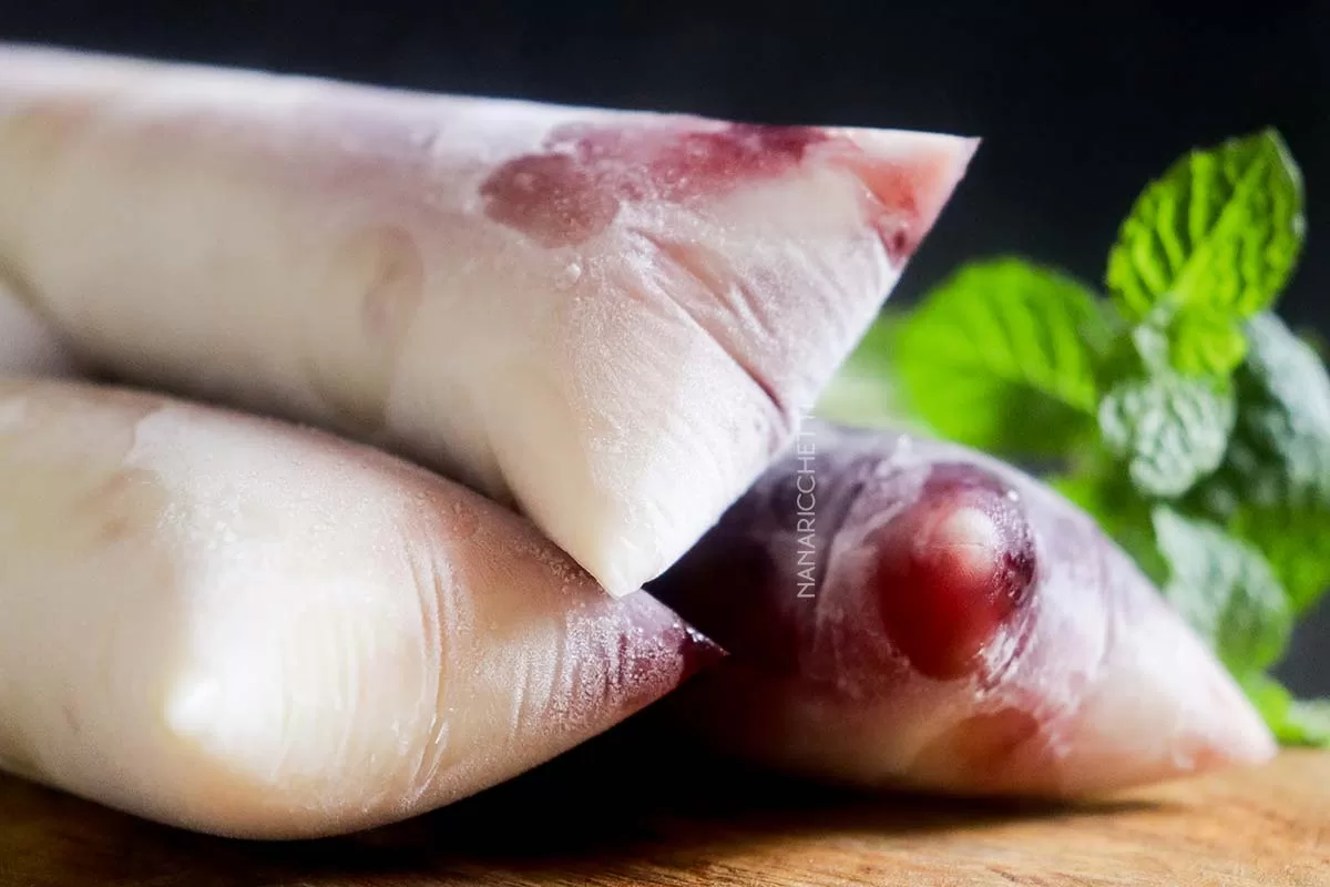 Receita de Geladinho Gourmet de Jabuticaba - delicioso para o final de semana e até para vender!