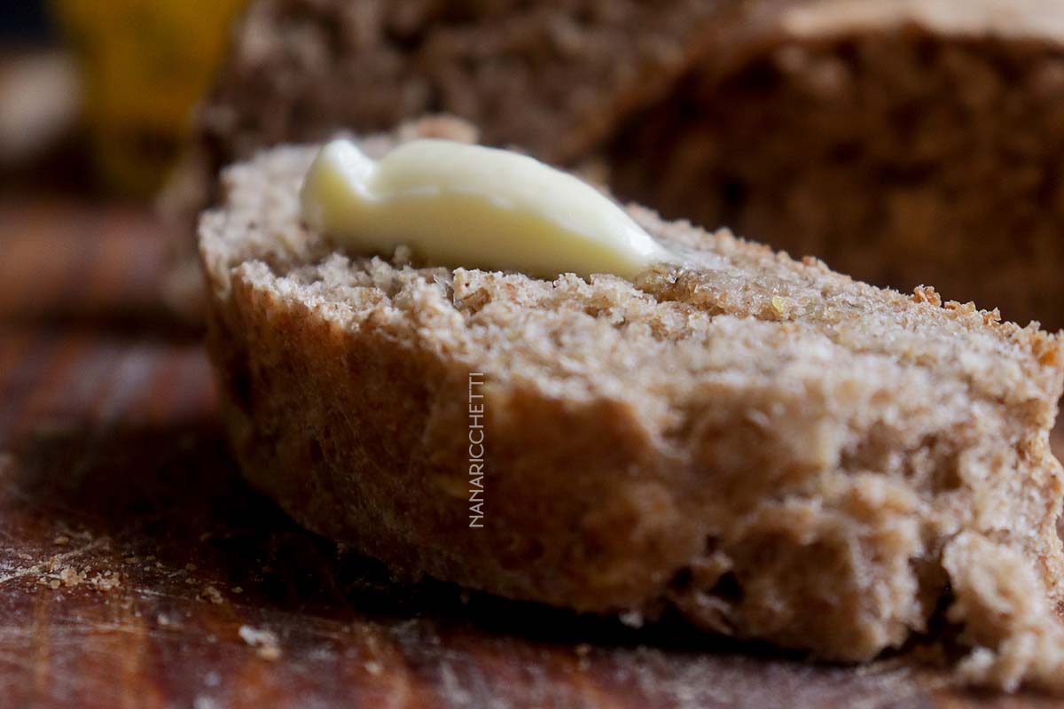 Pão Integral com Linhaça e Aveia