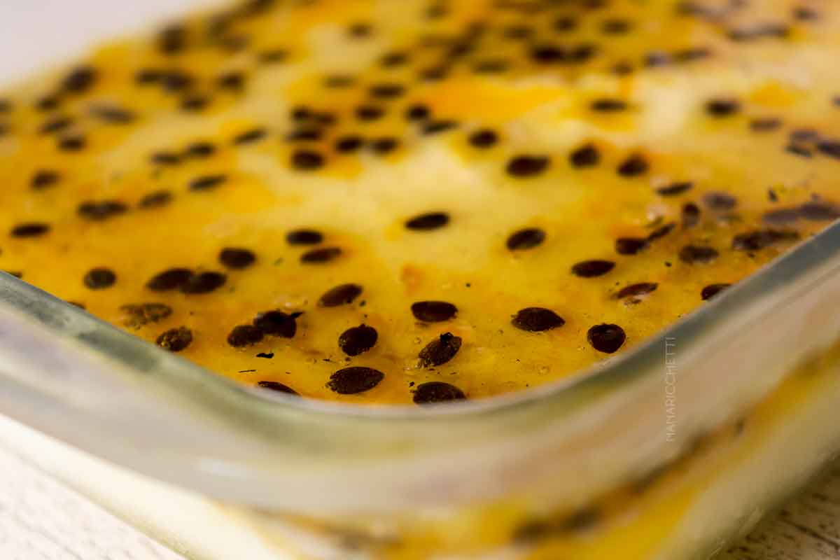 Mousse de Maracujá Simples