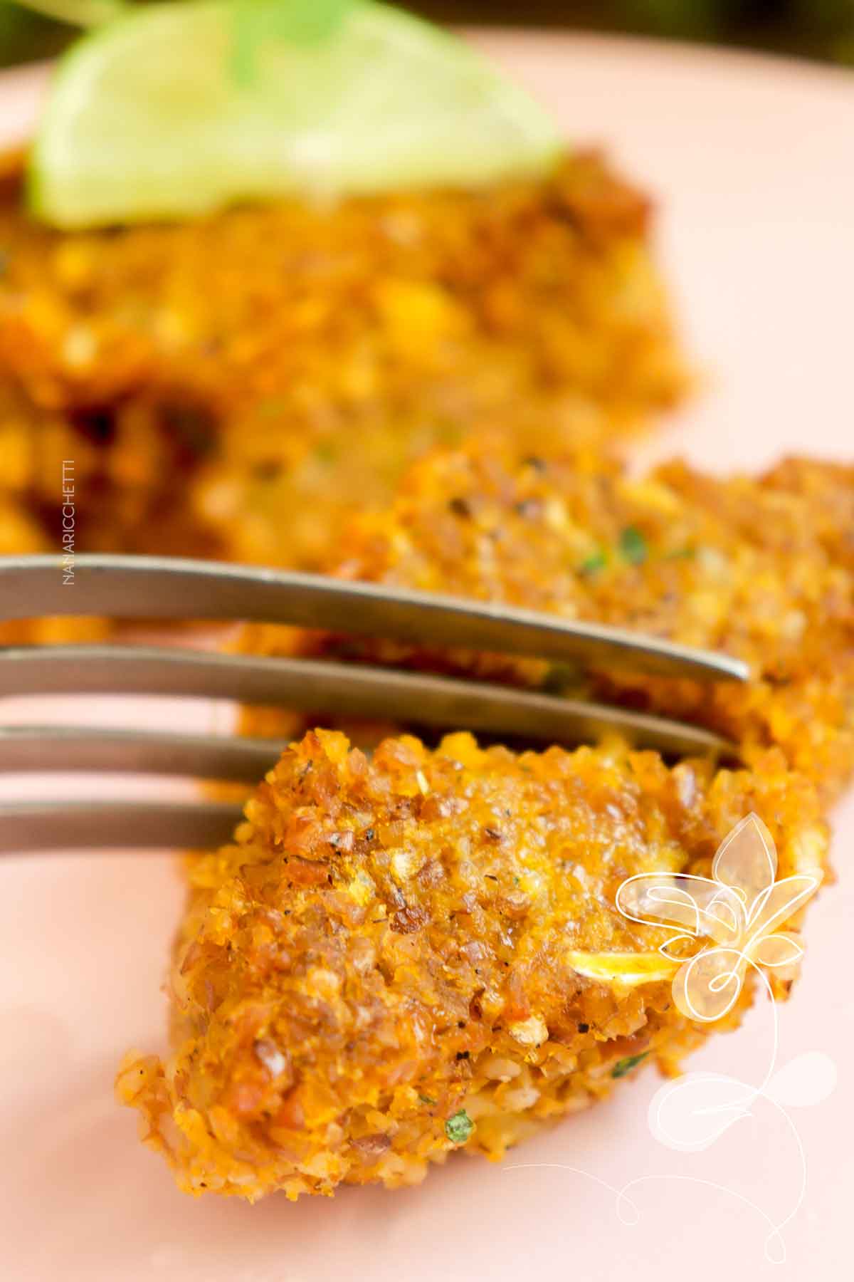 Receita de Quibe de Abóbora - aprenda a fazer esse prato vegetariano na AirFryer.