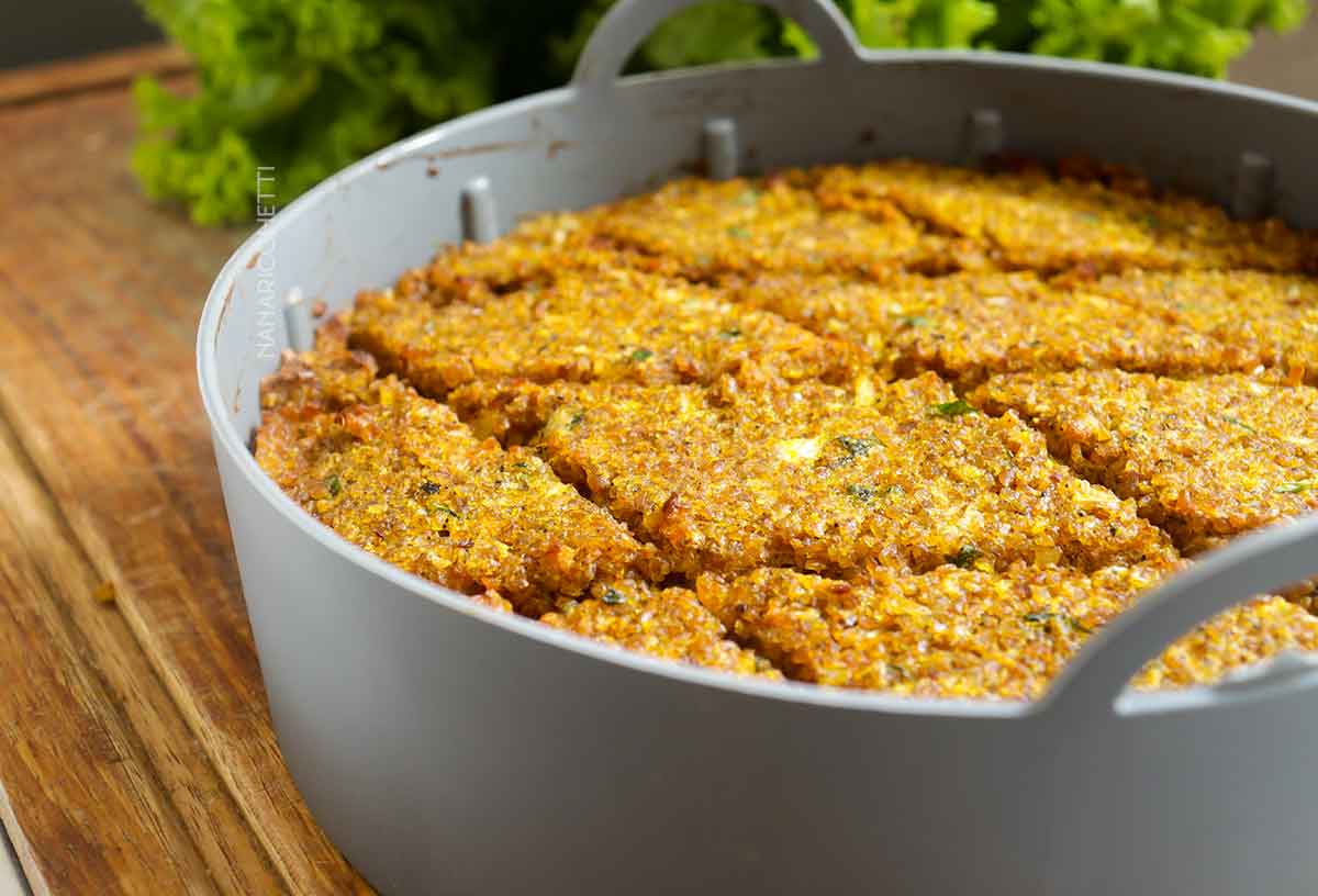 Receita de Quibe de Abóbora - aprenda a fazer esse prato vegetariano na AirFryer.