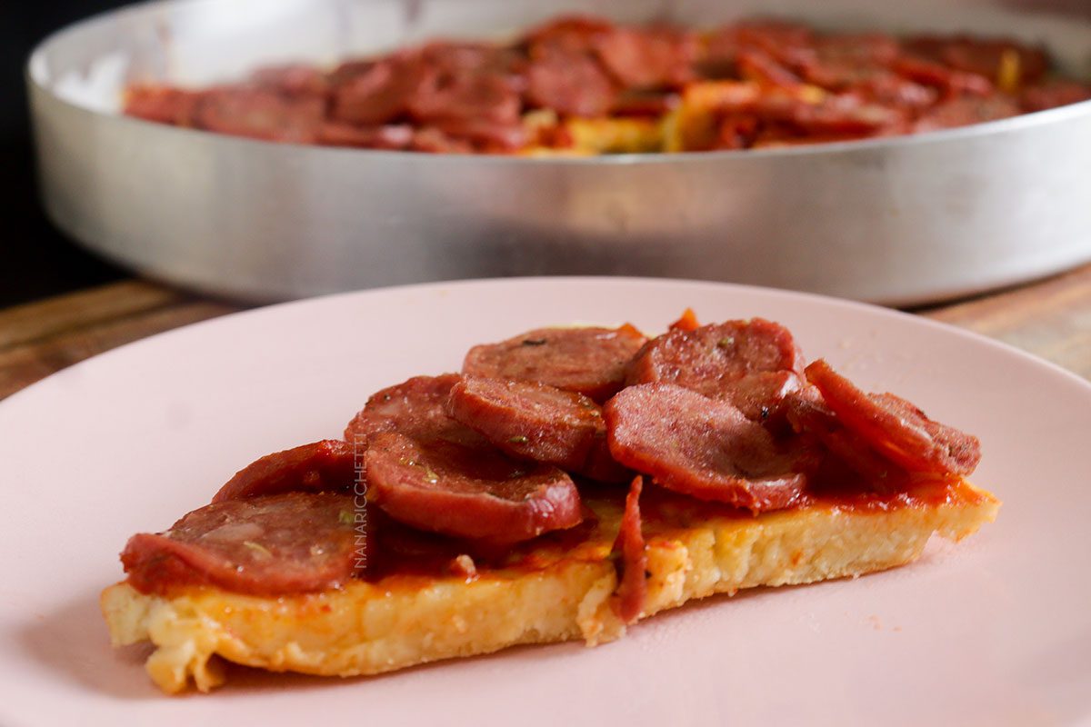 Pizza de Liquidificador Fácil