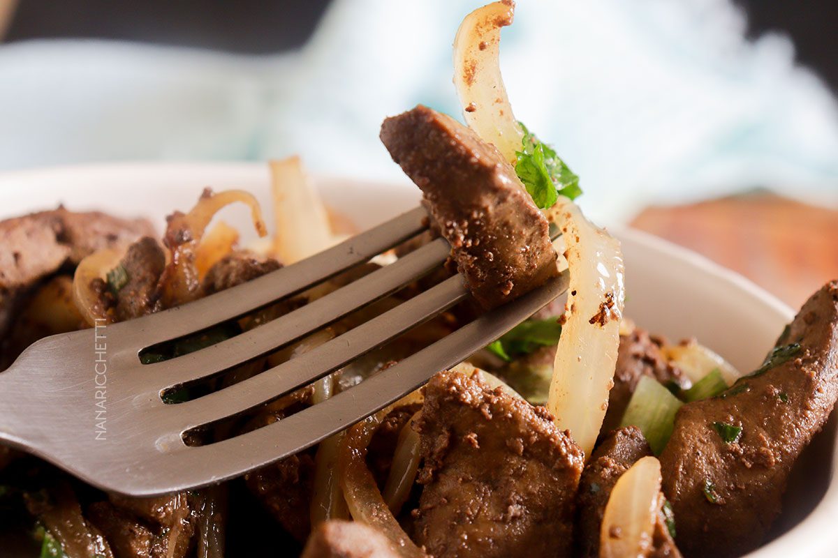 Fígado Acebolado Suculento